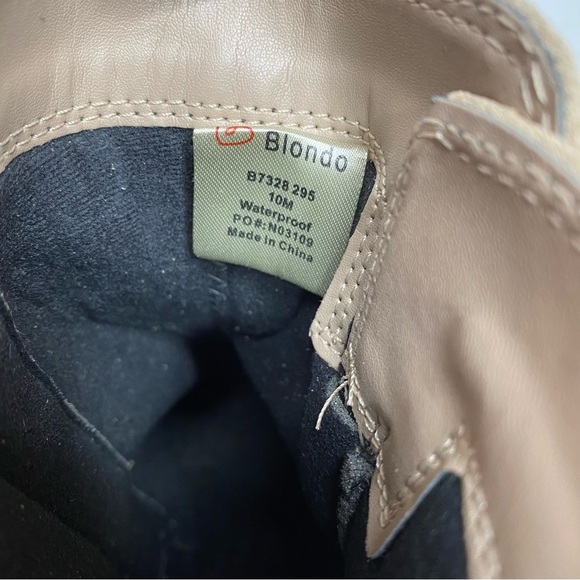Blondo Dagger Tan Suede Bootie 10M - Picture 11 of 15